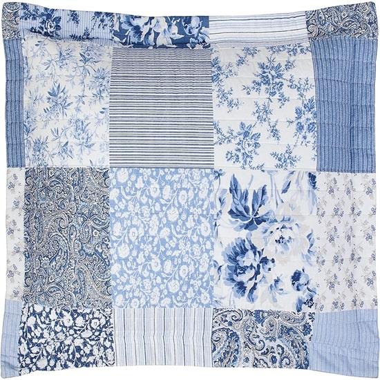 cxmicrotex Coastal Style Shell Starfish mønster trykt vattert sengeteppesett