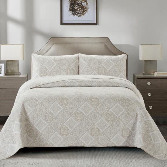 cxmicrotex Diamond Jacquard Quilt Weave Sengesett